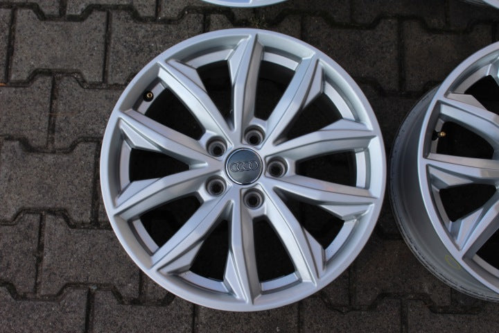 4x Alufelge 17 Zoll 7.0" 5x112 34ET Glanz Silber 80A601025J Audi Q5 Rim Wheel FEL7174182097ey