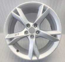 Load image into Gallery viewer, 1x Alufelge 19 Zoll 8.5" 5x112 32ET Glanz Silber 4G8601025AK Audi A6 Rim Wheel FEL1520626687gv