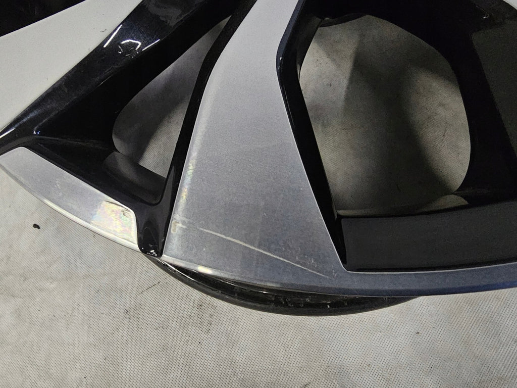 1x Alufelge 17 Zoll 6.5" 5x114.3 43ET Glanz Schwarz 403000483R Renault Rim Wheel FEL6780241548km