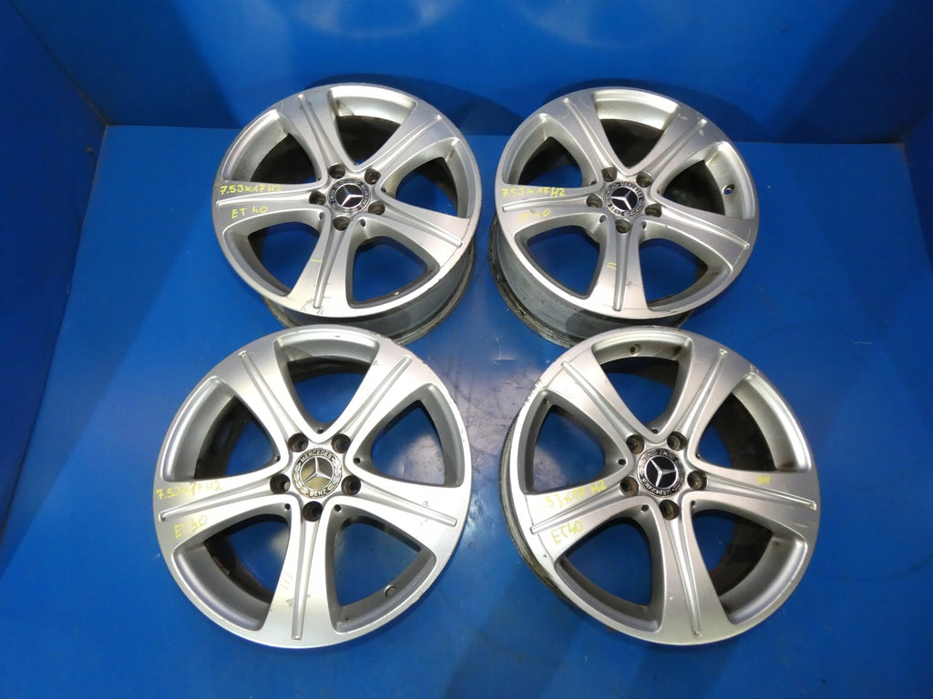 4x Alufelge 17 Zoll 7.5" 5x112 40ET Mercedes-Benz W213 Rim Wheel