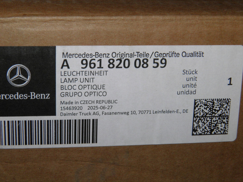 Frontscheinwerfer Mercedes-Benz A9618200859 LED Links Scheinwerfer Headlight SCH5891473425jh