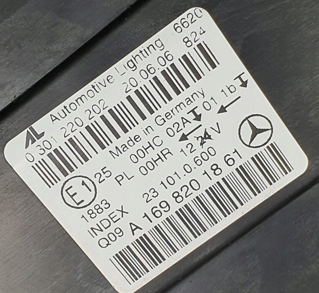 Frontscheinwerfer Mercedes-Benz W245 A1698201861 Links Scheinwerfer Headlight SCH6312351561bk