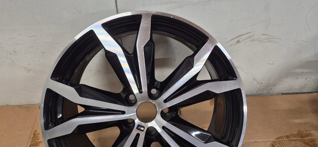 1x Alufelge 20 Zoll 8.0" 5x112 50ET Glanz Schwarz 8008622 BMW X1 F48 Rim Wheel FEL8761520915pi