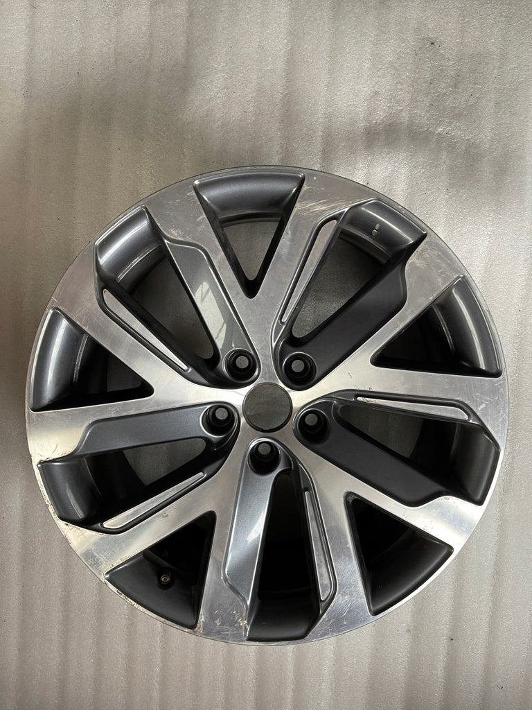 1x Alufelge 19 Zoll 8.0" 5x114.3 42ET Glanz Silber 403009818 Renault Espace FEL9883680410cr