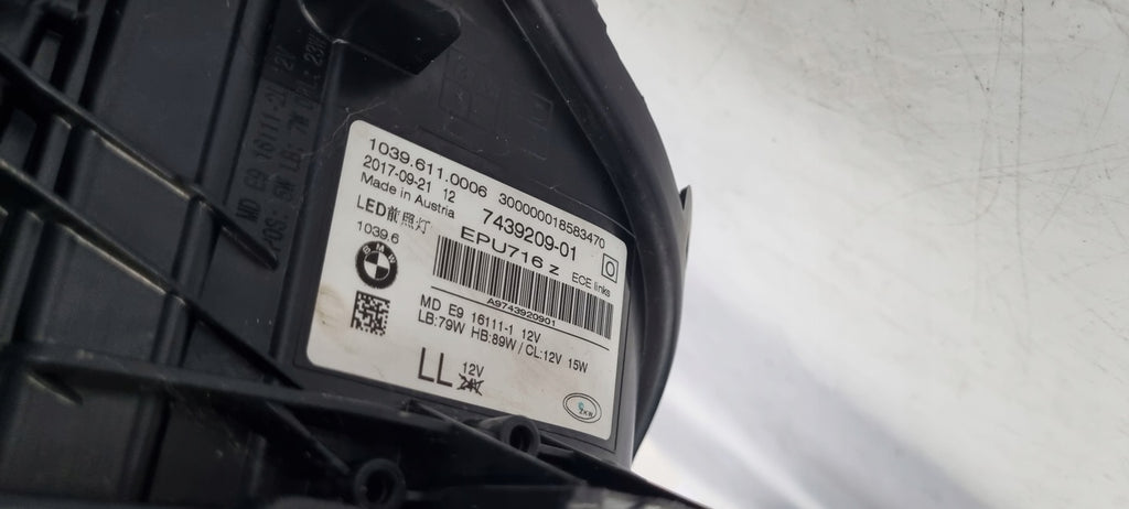 Frontscheinwerfer BMW 5 G31 G30 80A941035E Full LED Links Scheinwerfer Headlight