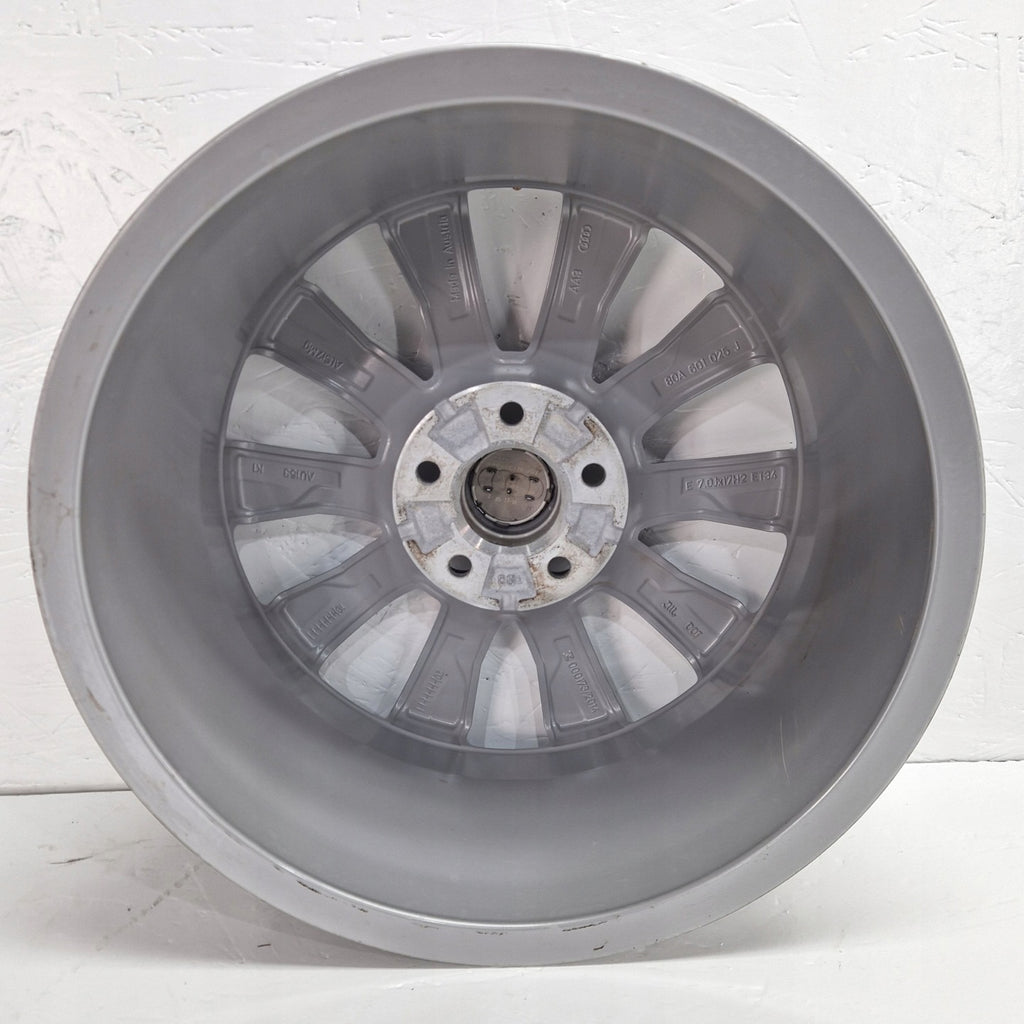 4x Alufelge 17 Zoll 7.0" 5x112 34ET Glanz Silber Audi Rim Wheel FEL1931226246by