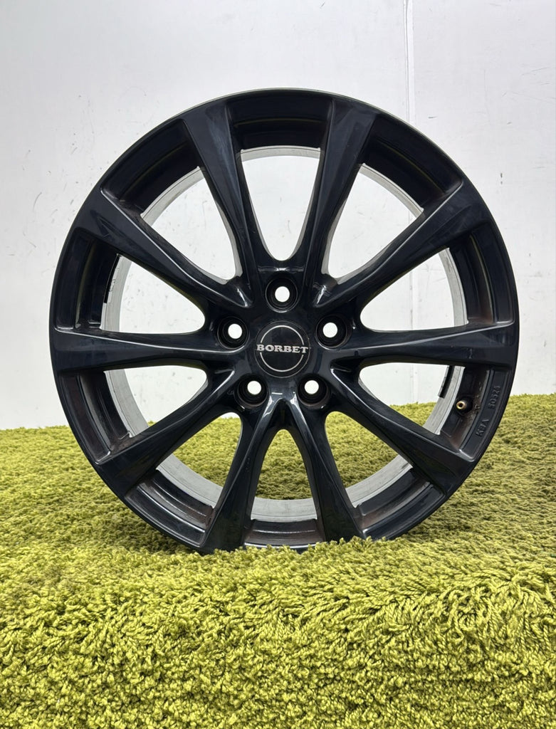 1x Alufelge 17 Zoll 7.5" 5x112 37ET Glanz Schwarz KBA50526 RE75737 Audi Golf Vii FEL9811491916jw