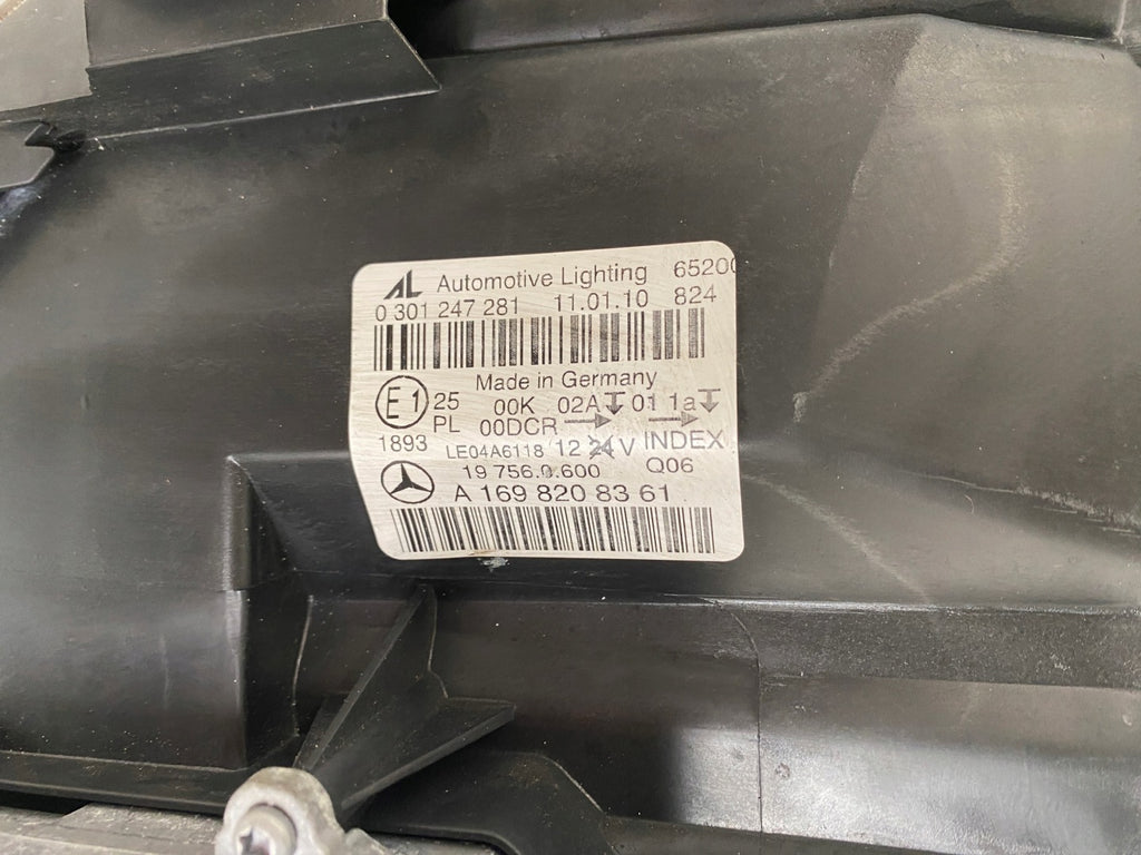 Frontscheinwerfer Mercedes-Benz W169 A1698208361 Links Scheinwerfer Headlight SCH3795958966qs