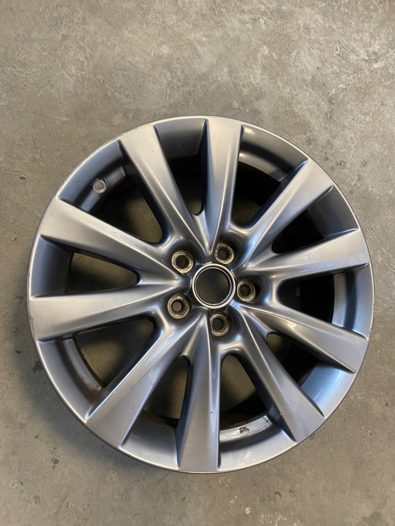 1x Alufelge 18 Zoll 7.0" 5x114.3 45ET Glanz Silber 9965B37080 Mazda Rim Wheel FEL7766061848tl