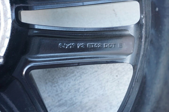 1x Alufelge 19 Zoll 8.0" 5x112 52ET Glanz Schwarz A4474014500 Mercedes-Benz FEL7046297790tj