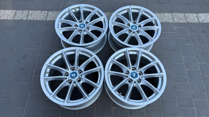 4x Alufelge 17 Zoll 7.5" 5x112 27ET Glanz Silber 6868217 Audi G30 I Rim Wheel FEL1207985499mc