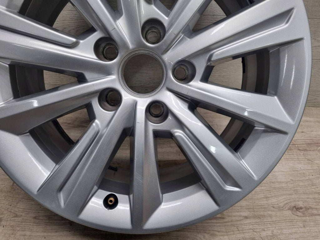 1x Alufelge 16 Zoll 6.5" 5x112 33ET Glanz Silber 7N5601025F Seat Alhambra FEL4644640909hy