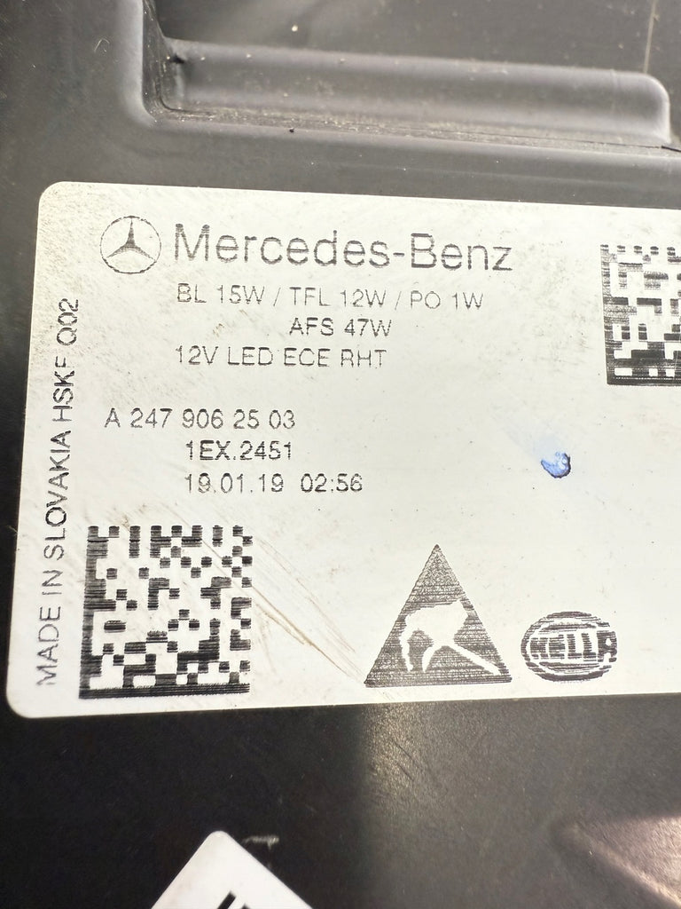 Frontscheinwerfer Mercedes-Benz A2479062503 Full LED FALSE Headlight SCH5196424911ez