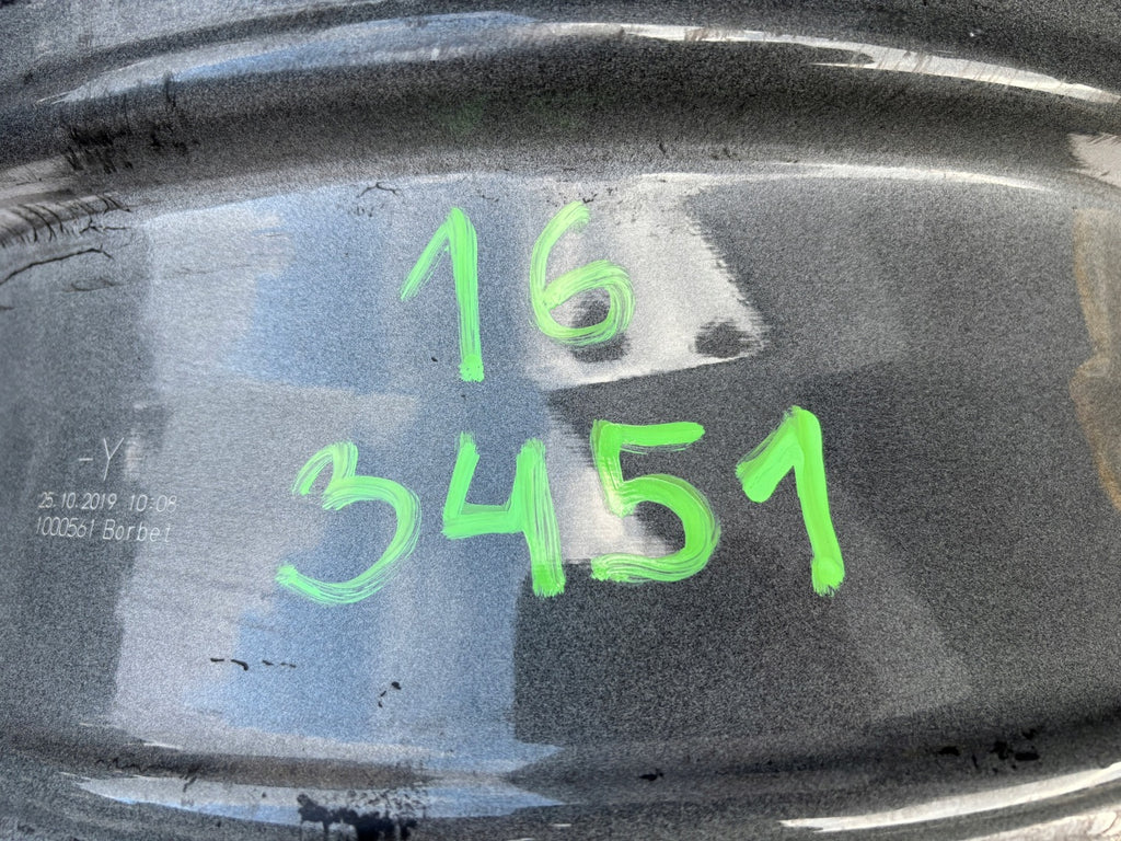 1x Alufelge 16 Zoll 6.0" 4x100 43ET Glanz Silber 1ST601025J Skoda Citigo FEL1062597593ig