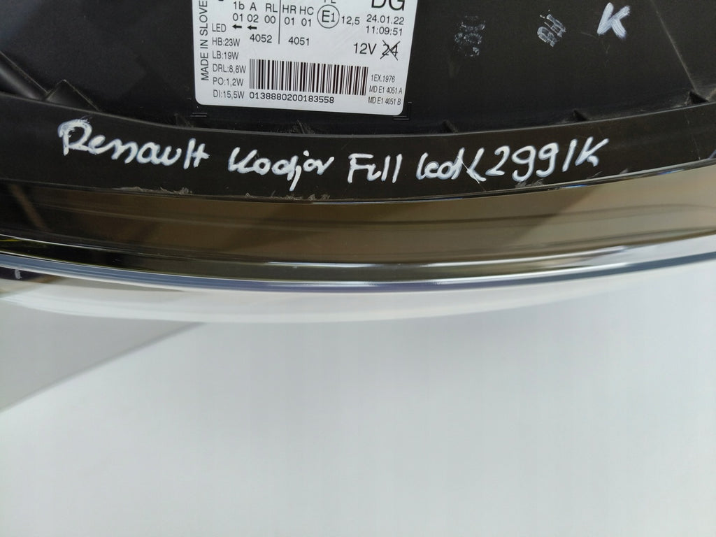 Frontscheinwerfer Renault Kadjar 260105570R Full LED Rechts Headlight SCH5148456999uf
