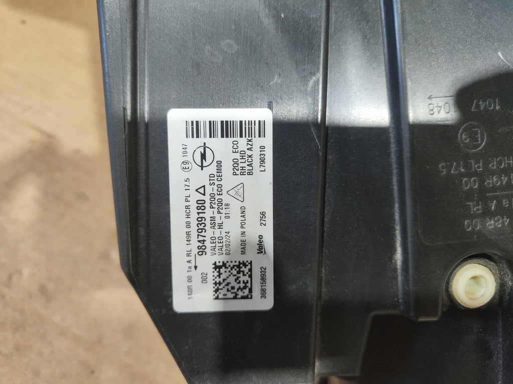 Frontscheinwerfer Opel Mokka 9847939680 9847939180 Full LED Ein Satz Headlight SCH5793263122wo
