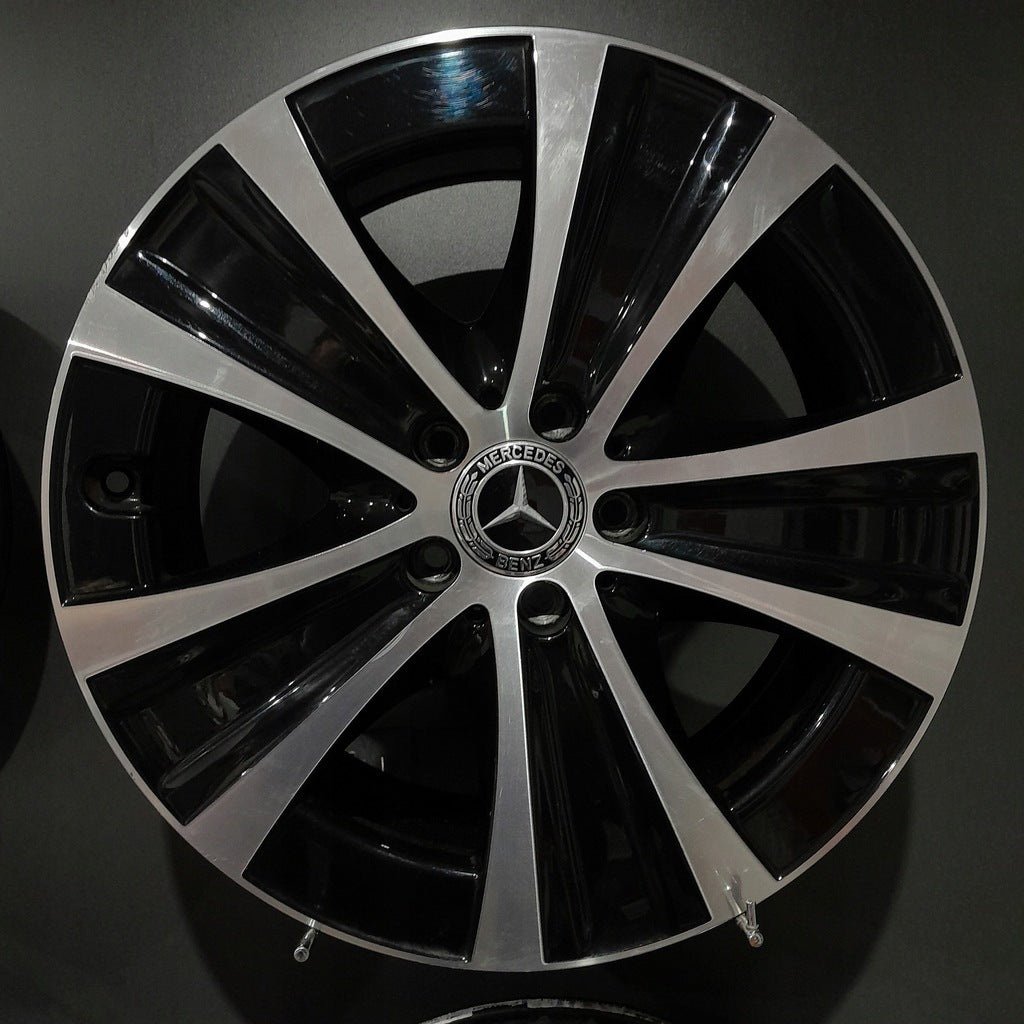 4x Alufelge 18 Zoll 8.0" 5x112 43ET Glanz Schwarz A2134013700 Mercedes-Benz W213 FEL6451929658ir
