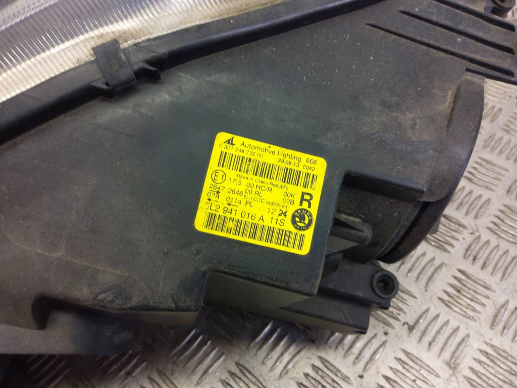 Frontscheinwerfer Skoda Yeti 5L2941016A Rechts Scheinwerfer Headlight SCH1509117793mp
