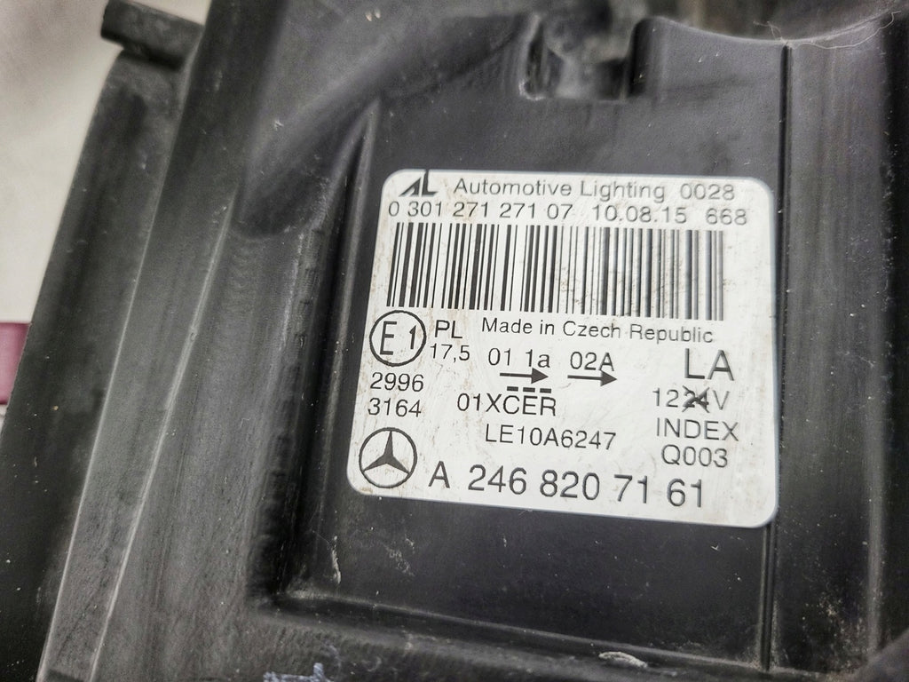 Frontscheinwerfer Mercedes-Benz W246 A2468207161 Xenon Links Headlight SCH2495277762xj