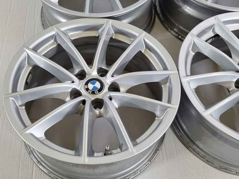 4x Alufelge 17 Zoll 7.5" 5x112 27ET Glanz Silber 6868217 BMW G30 Rim Wheel FEL1981362347er
