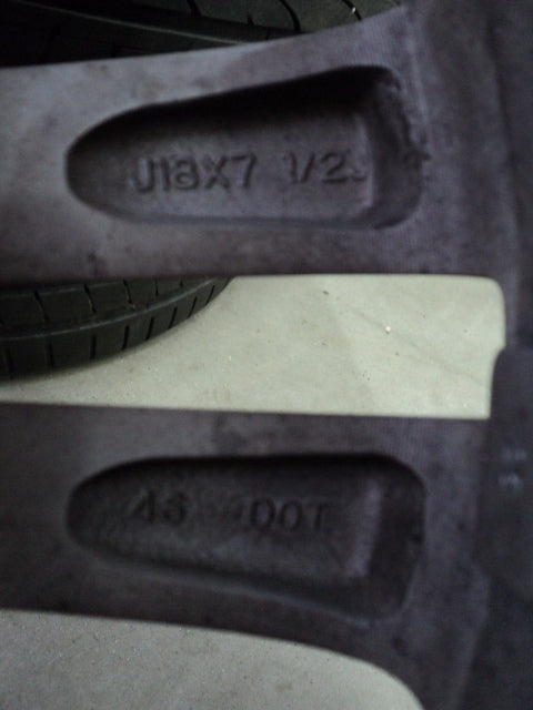 1x Alufelge 18 Zoll 7.5" 6x139.7 46ET Mitsubishi Rim Wheel FEL2117549067op