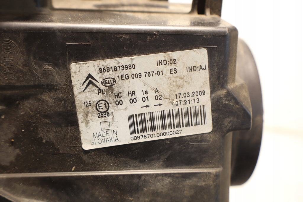 Frontscheinwerfer Citroën Picasso I C3 9681873980 Links Scheinwerfer Headlight SCH1814045519ov