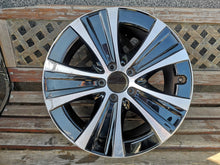 Laden Sie das Bild in den Galerie-Viewer, 1x Alufelge 18 Zoll 8.0&quot; 5x112 43ET Glanz Schwarz A2134013700 Mercedes-Benz W213