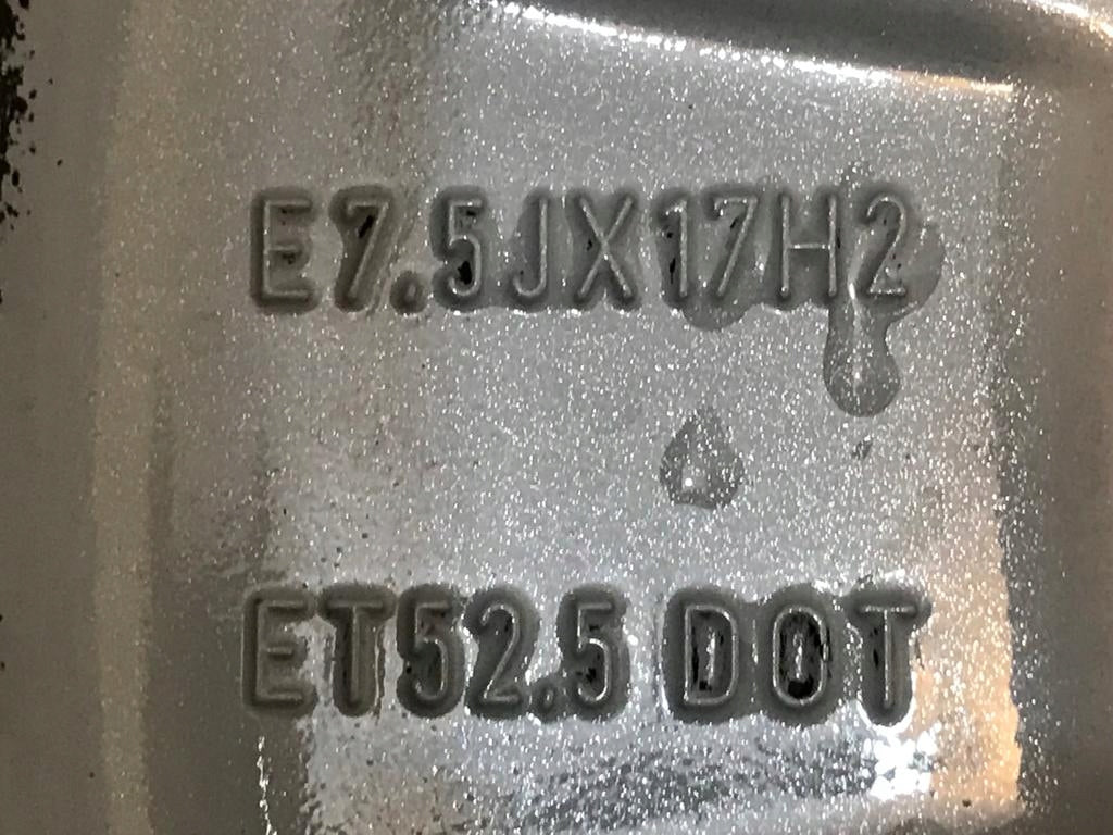 1x Alufelge 17 Zoll 7.5" 5x108 CJ5C-1007-B2B Ford Kuga Ii Rim Wheel