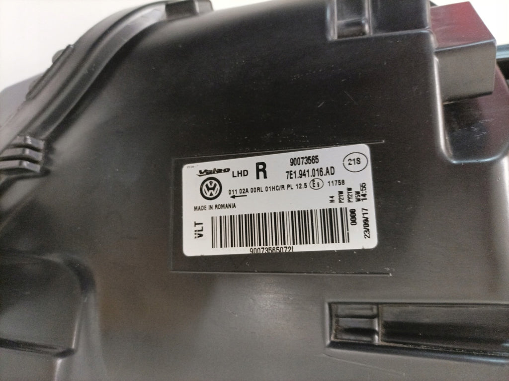 Frontscheinwerfer VW T5 7E1941016AD Rechts Scheinwerfer Headlight SCH8900913585eo