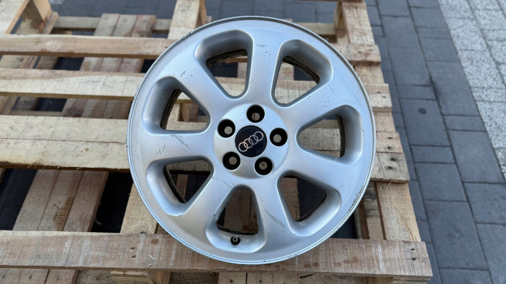 1x Alufelge 16 Zoll 6.5" 5x100 42ET Glanz Silber 1U0601025D Audi I Rim Wheel FEL3691007427vg