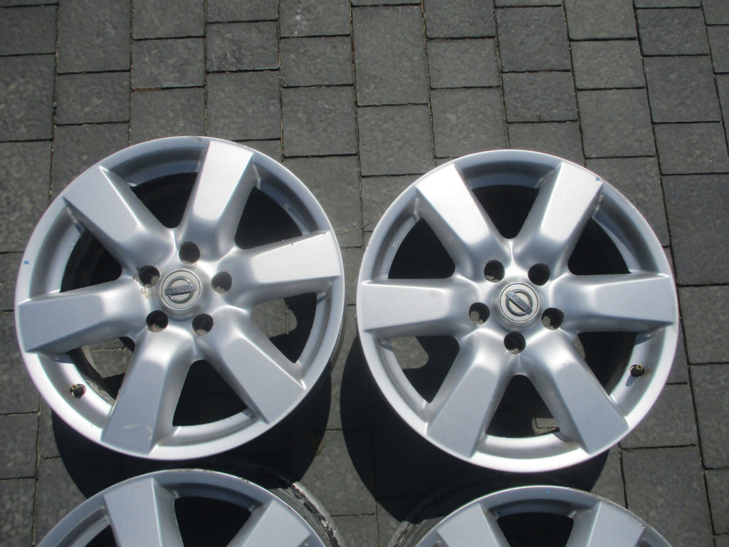 4x Alufelge 17 Zoll 6.5" 5x114.3 Nissan Rim Wheel FEL5844431501bq