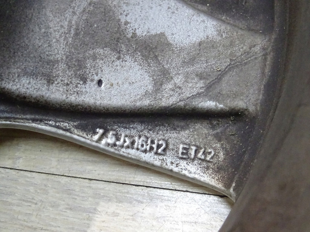 1x Alufelge 16 Zoll 7.5" 5x112 42ET A2114014502 Mercedes-Benz W211 Rim Wheel