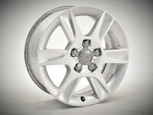Laden Sie das Bild in den Galerie-Viewer, 4x Alufelge 16 Zoll 6.5" 5x112 50ET Glanz Silber 8P0601025AN Audi A3 Rim Wheel FEL4152750360dr