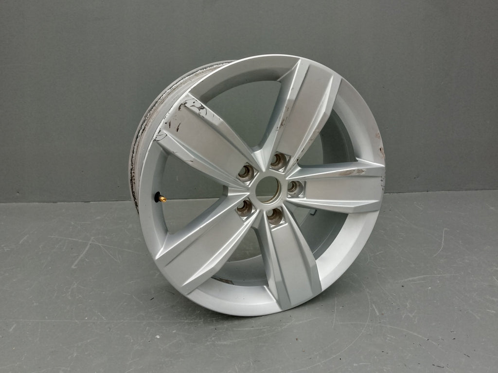 1x Alufelge 17 Zoll 6.5" 5x112 38ET Glanz Silber 3G0601025E VW Tiguan Rim Wheel FEL6978236393yw