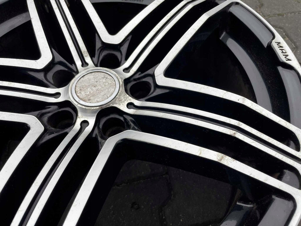 1x Alufelge 18 Zoll 8.0" 5x112 30ET Glanz Schwarz Rim Wheel FEL6806101959xe