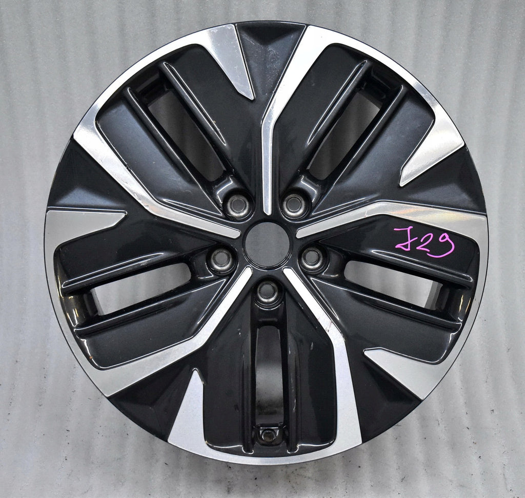 1x Alufelge 19 Zoll 7.5" 5x114.3 54,5ET Glanz Schwarz 52910CV110 Kia Ev6