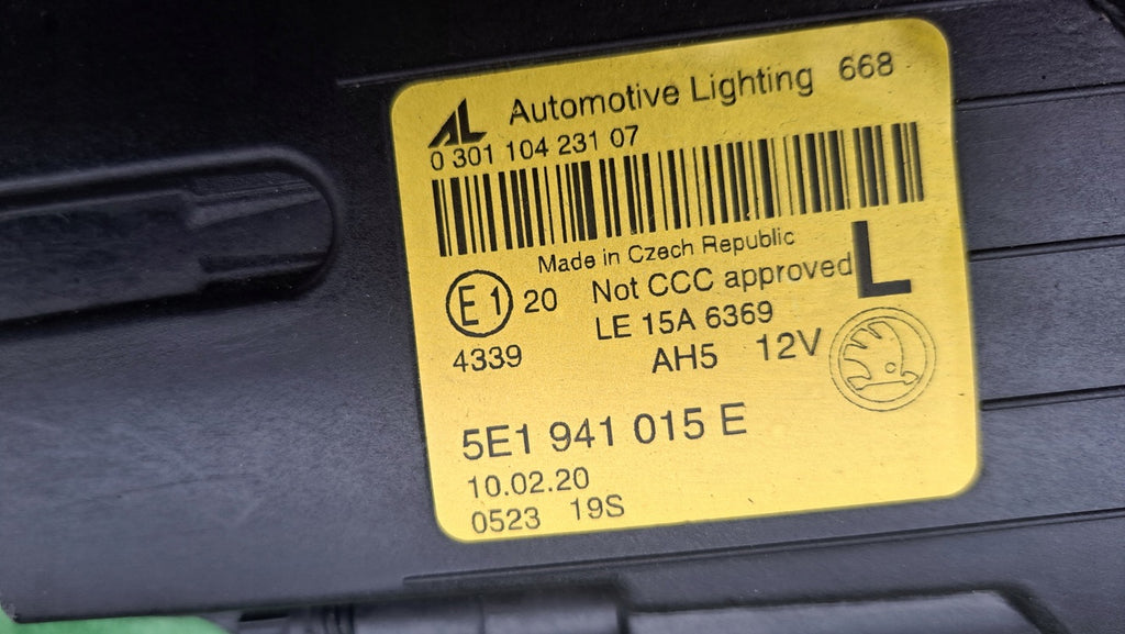 Frontscheinwerfer Skoda Octavia III 5E1941015E LED Links Scheinwerfer Headlight SCH2418756675et