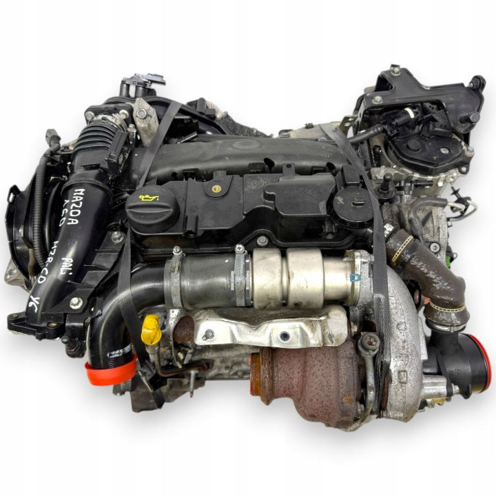 Motor Mazda Y650 Y655 1.6 116PS 85kW 180TKm 2008 Diesel Engine Komplett MOT4260610455vl