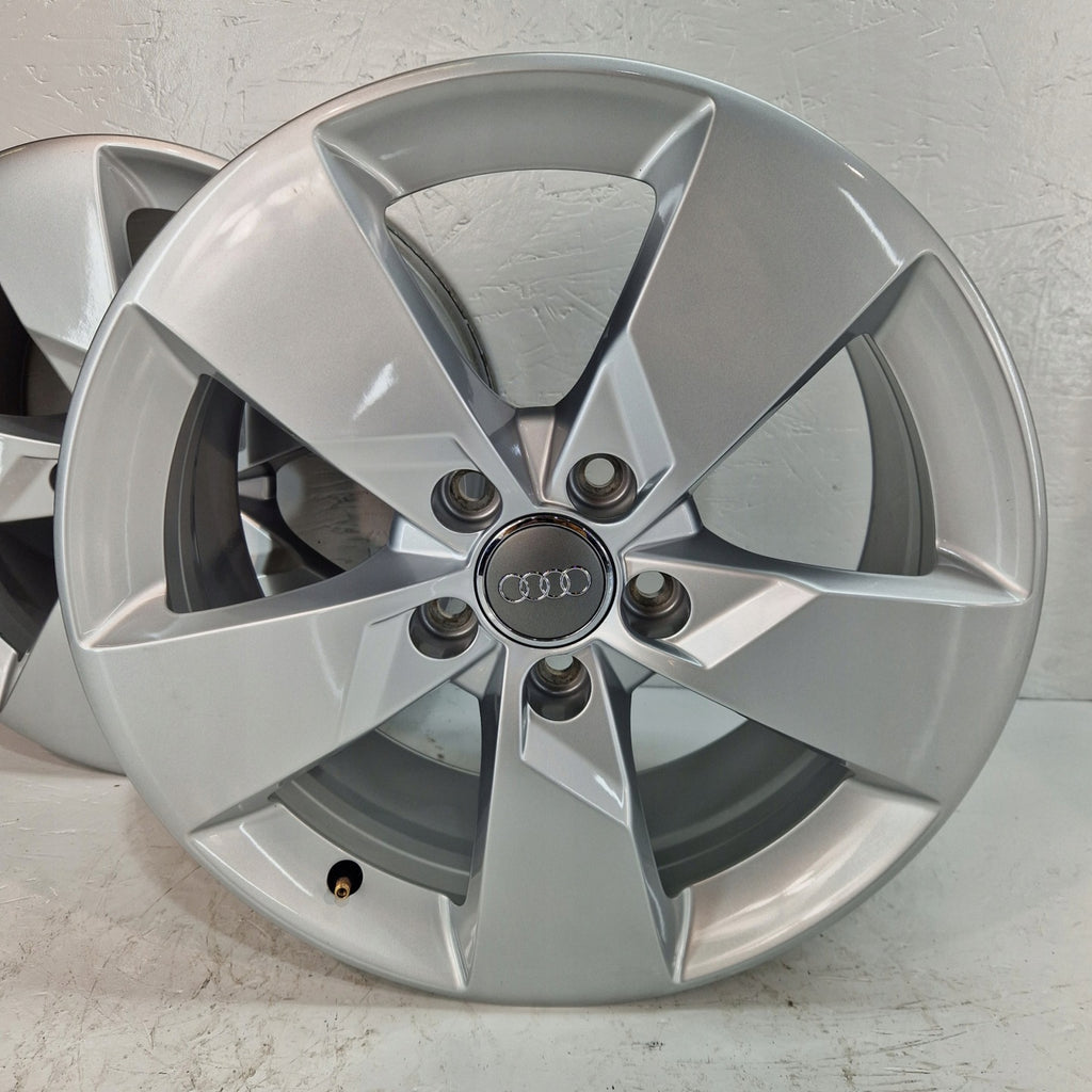 4x Alufelge 17 Zoll 7.0" 5x112 47ET Glanz Silber 8S0601025J Audi Rim Wheel FEL4298186295xh