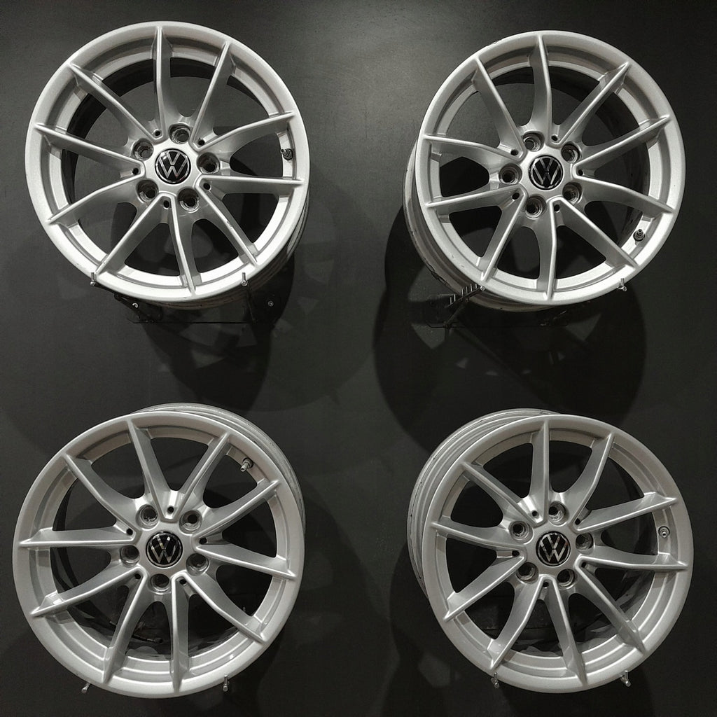 4x Alufelge 16 Zoll 6.5" 5x112 22ET 6876921-F605291 Audi I Rim Wheel FEL1332602325lz