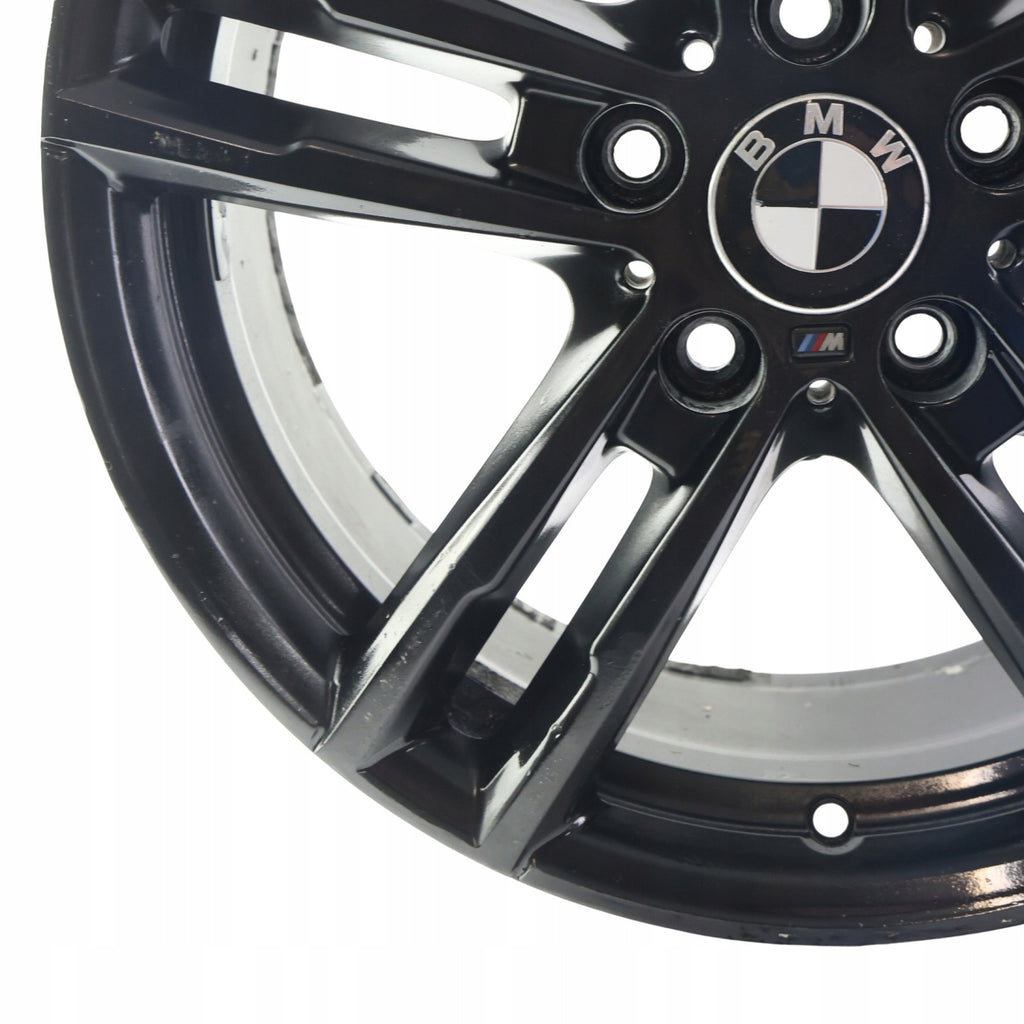 1x Alufelge 18 Zoll 8.0" 5x120 52ET Glanz Schwarz 8074186 8009703 BMW 1 F21 F20 FEL7880700650xc