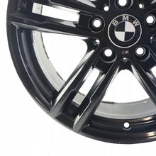 Laden Sie das Bild in den Galerie-Viewer, 1x Alufelge 18 Zoll 8.0" 5x120 52ET Glanz Schwarz 8074186 8009703 BMW 1 F21 F20 FEL7880700650xc