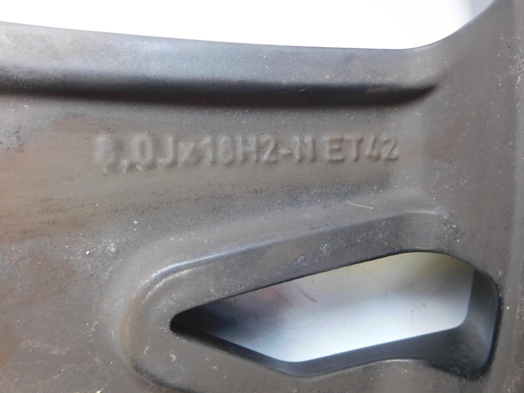 1x Alufelge 18 Zoll 8.0" 5x108 42ET Glanz Silber 31471482 Volvo V60 S60 Iii