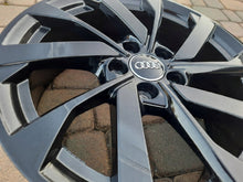 Laden Sie das Bild in den Galerie-Viewer, 1x Alufelge 16 Zoll 6.5&quot; 5x100 40ET Schwarz 82B071496 Audi A1 Sportback