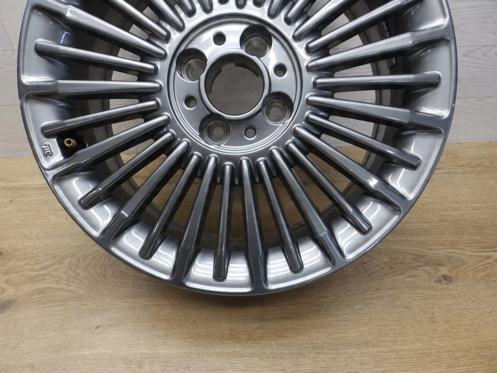 1x Alufelge 16 Zoll 6.0" 4x98 41ET Graphit 50290267 Fiat 500 Rim Wheel