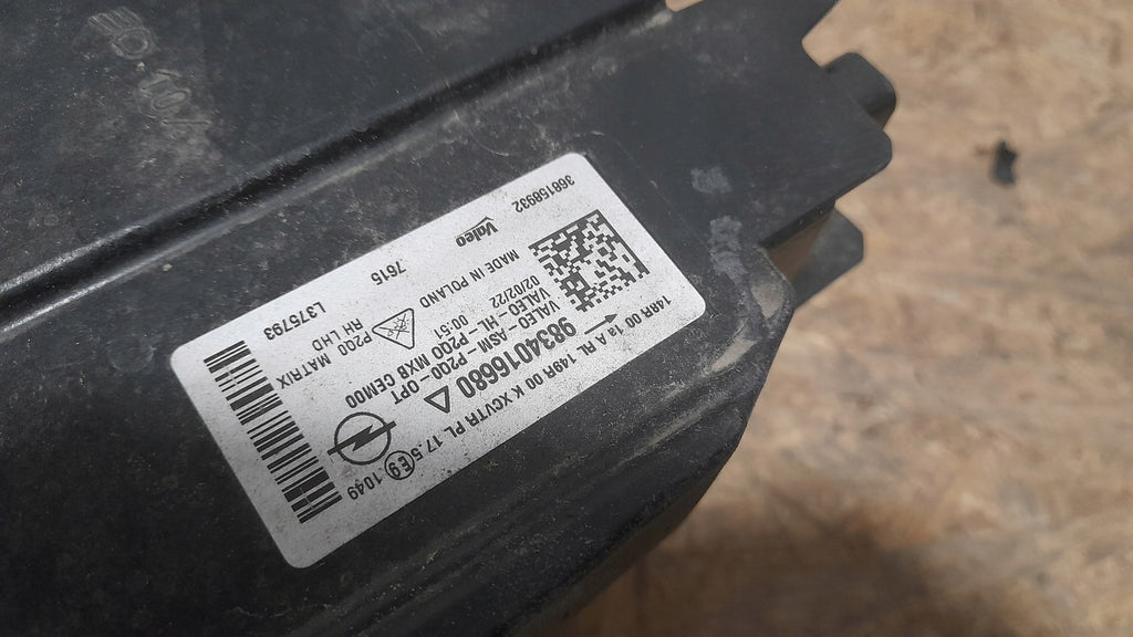 Frontscheinwerfer Opel Mokka 9834016680 LED Rechts Scheinwerfer Headlight SCH7008545533it