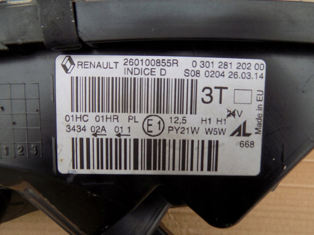 Frontscheinwerfer Renault Captur 260100855 Rechts Scheinwerfer Headlight SCH5604021035rb
