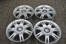 Laden Sie das Bild in den Galerie-Viewer, 4x Alufelge 15 Zoll 6.0" 5x100 43ET Seat Ibiza Polo Rim Wheel FEL4520043095zw