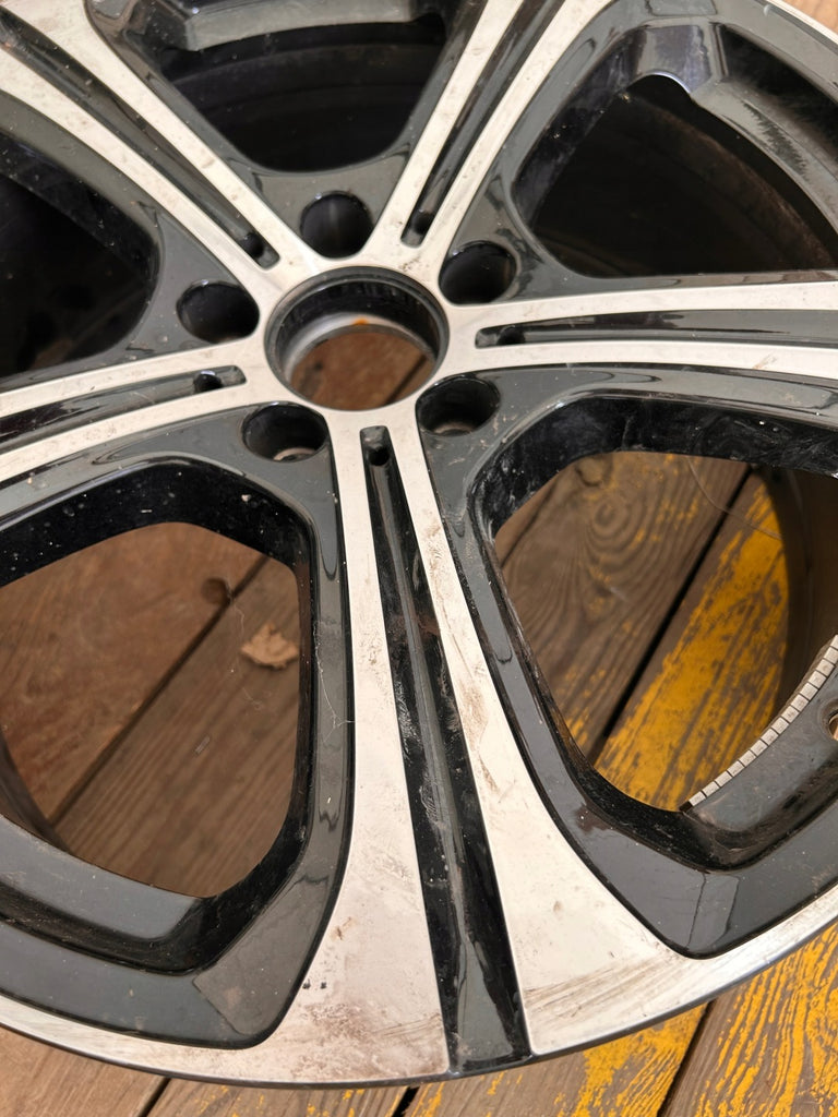 1x Alufelge 19 Zoll 7.5" 5x112 40ET Glanz Schwarz A2064015300 Mercedes-Benz Amg FEL4360366710ib