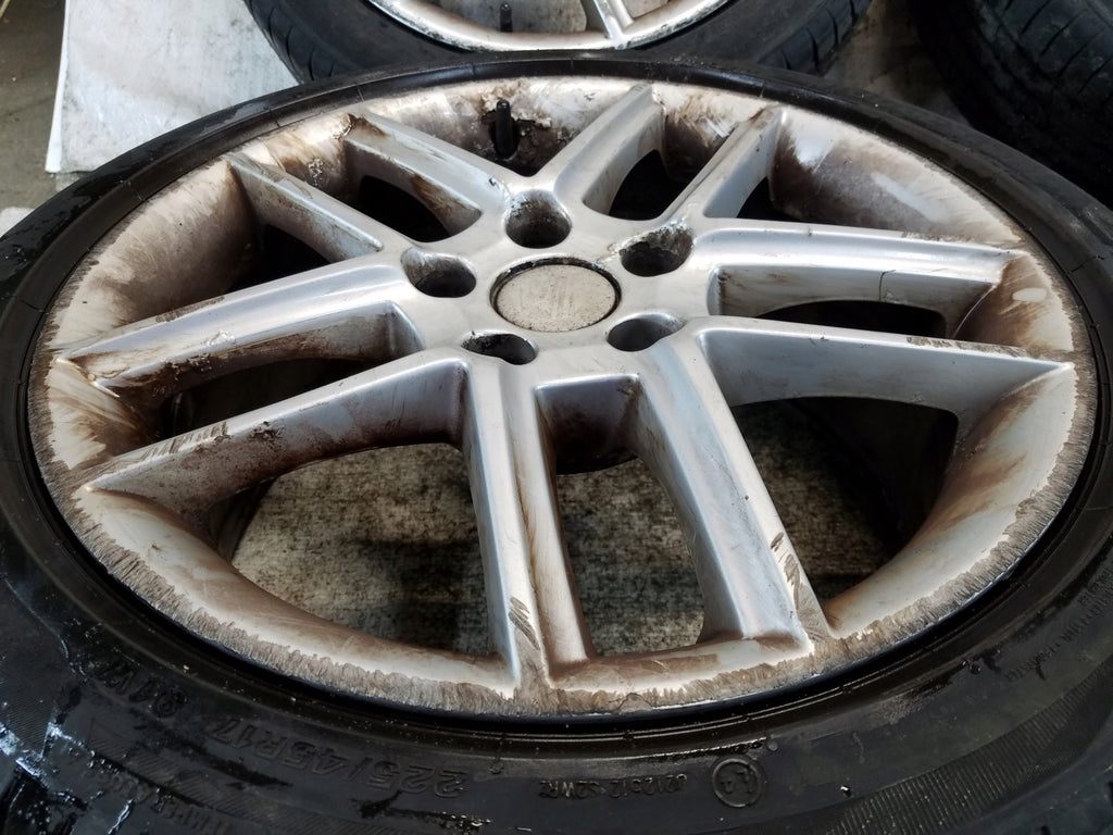 4x Alufelge 17 Zoll 7.5" 5x112 42ET Glanz Silber 3R0601025A Seat Exeo Rim Wheel FEL8182053907kl